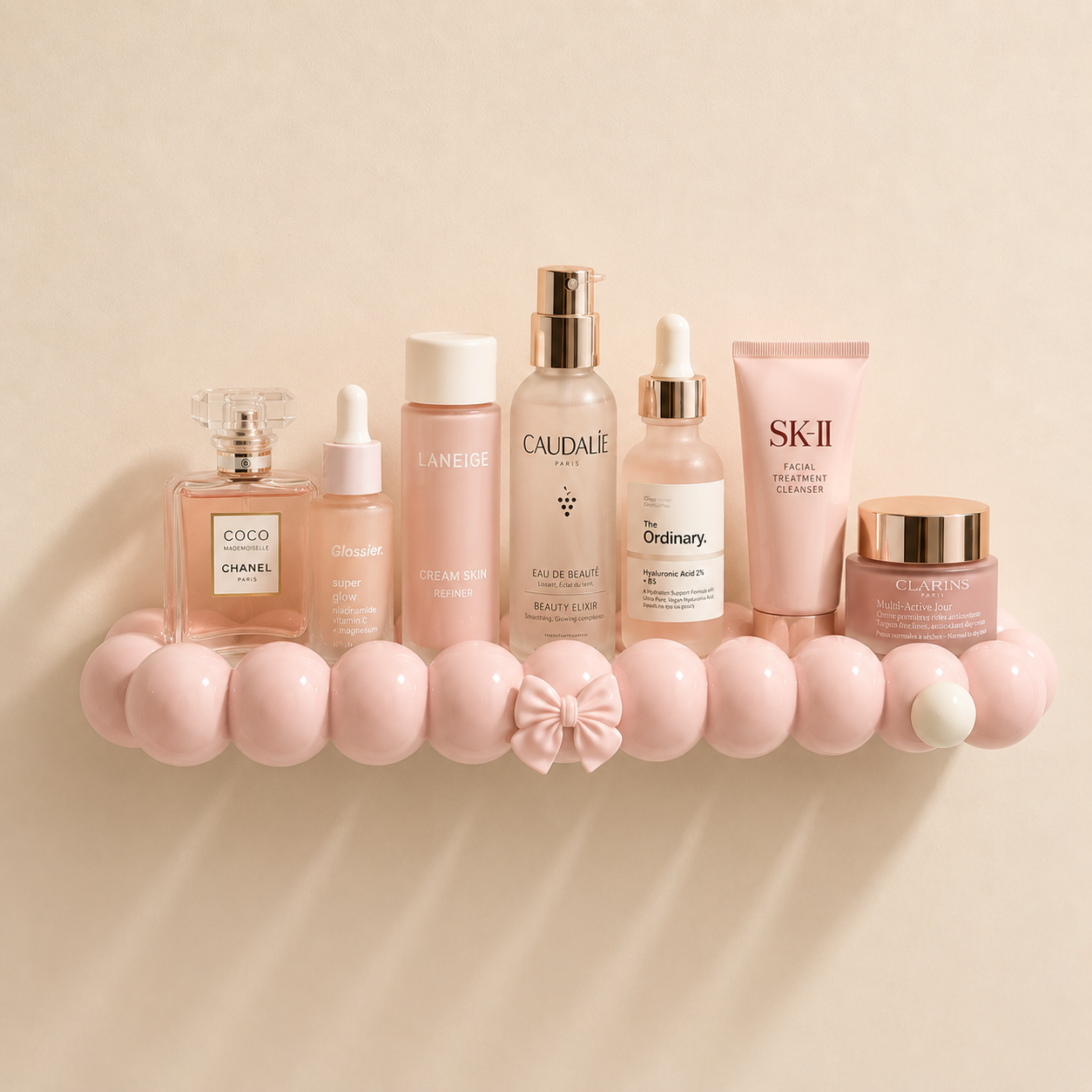 BOW BATH RACK