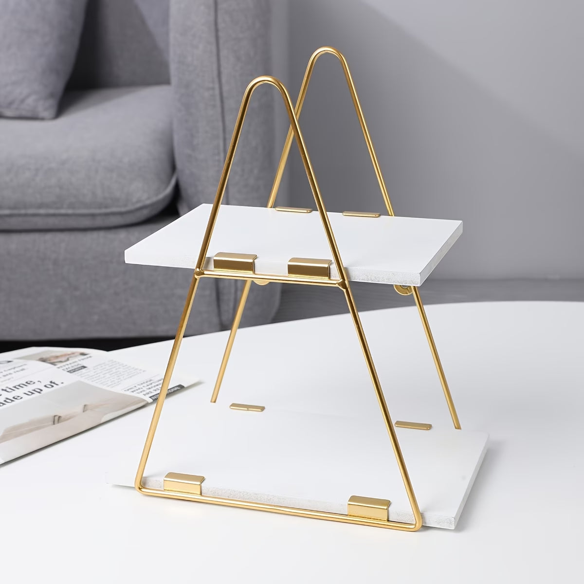 2 tier perfume&make up rack