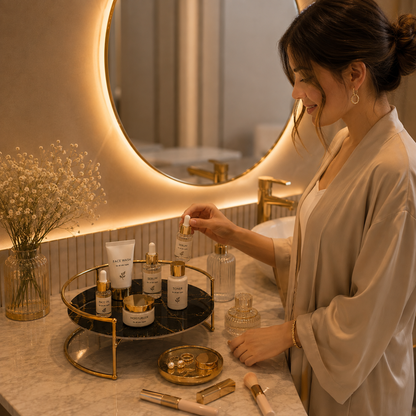 Luxury Bathroom & Skincare Organizer