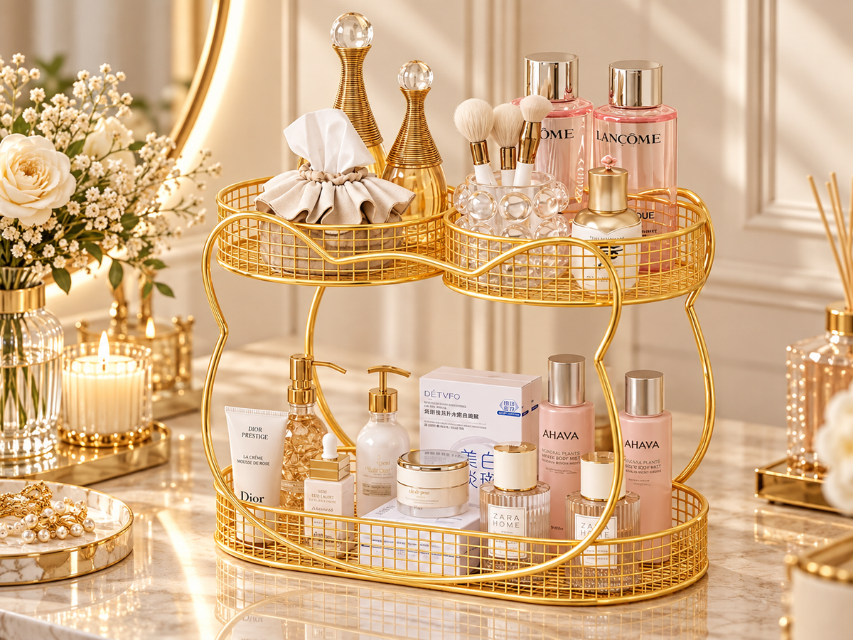 Luxury 2-Tier Beauty Organize