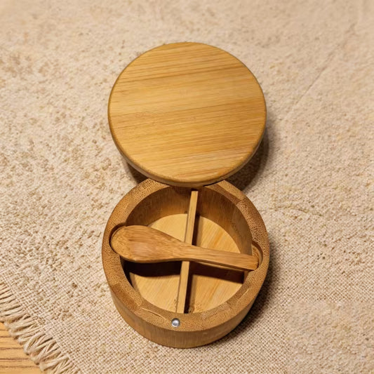 spices wooden box