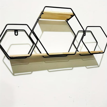 pc Modern Heavy-Duty Iron Wall-Mounted Shelf