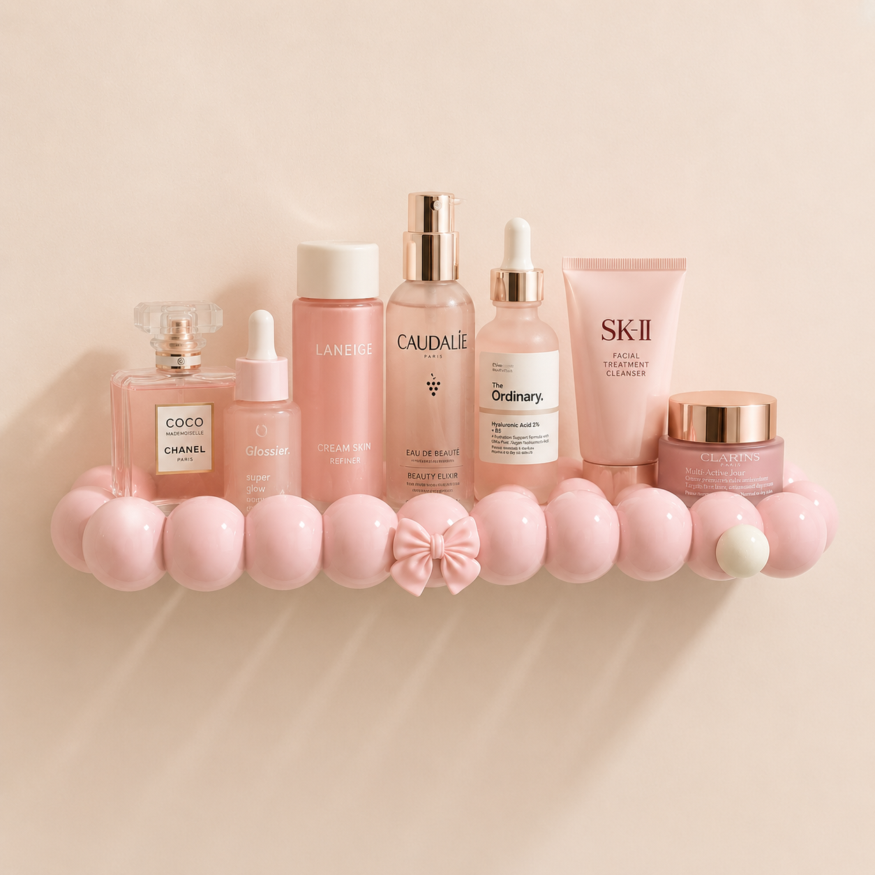 BOW BATH RACK