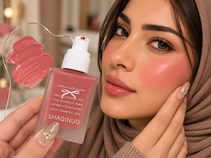 SHAQINUO Liquid Blush Set – 4 Shades, 30 ml Each