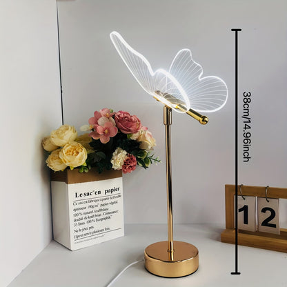 USB-Powered Butterfly LED Desk Lamp |