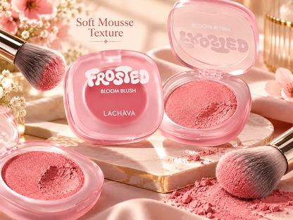 6 beautiful Cream Blushes + 1 Brush: