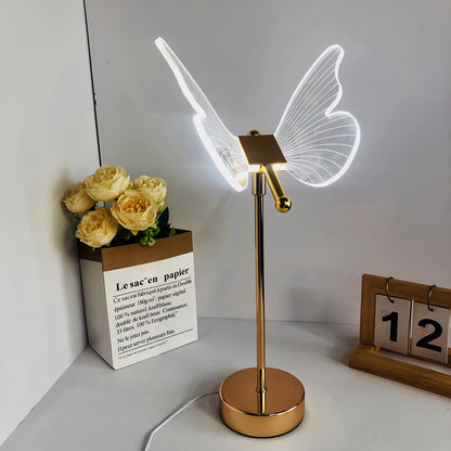 USB-Powered Butterfly LED Desk Lamp |